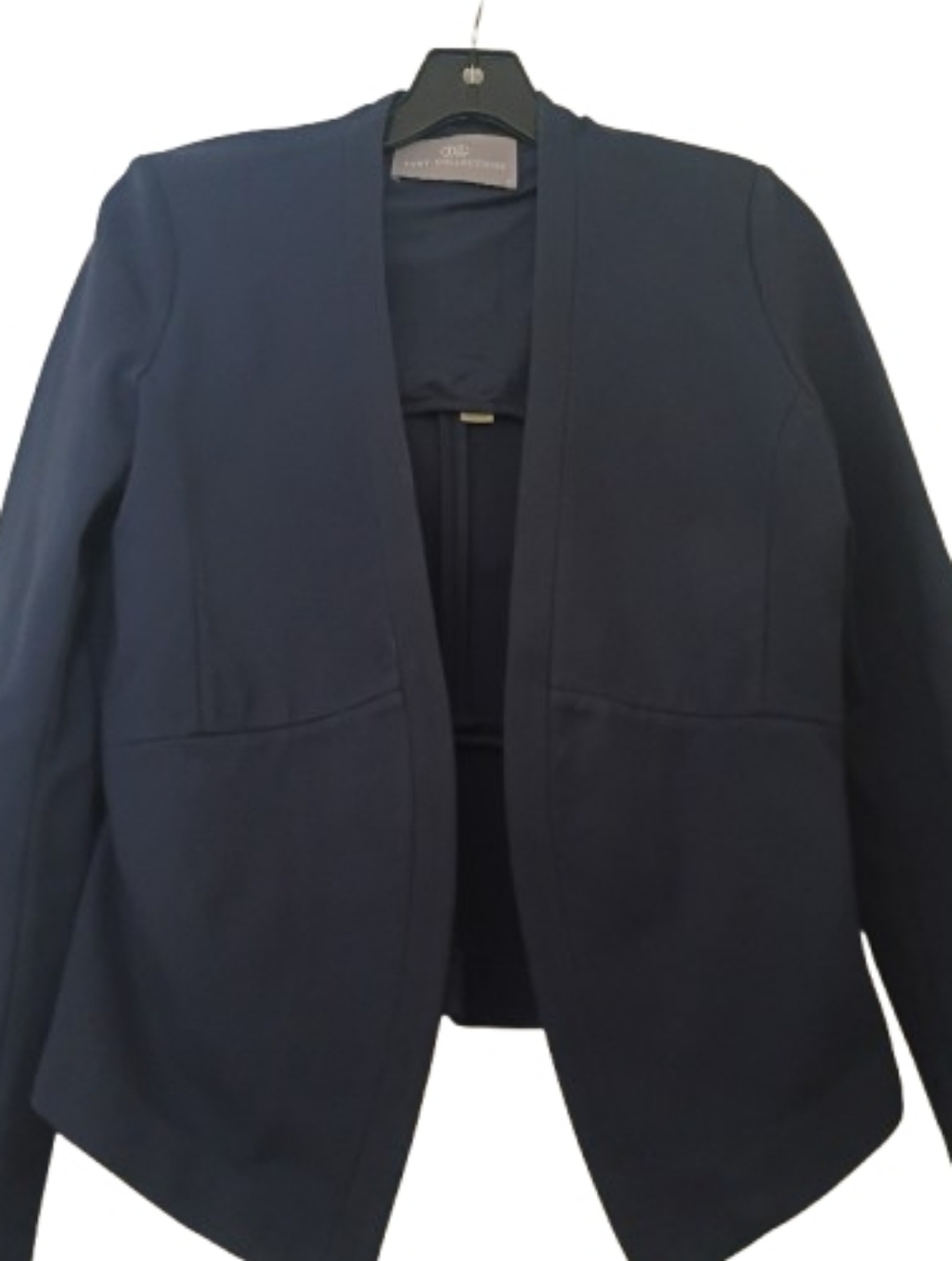 Tart Collections Navy Open-Front Blazer
